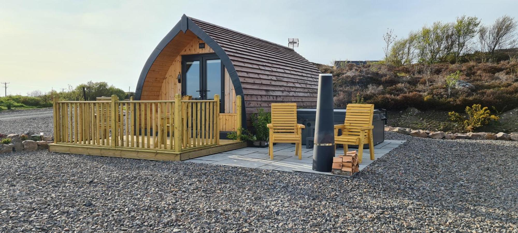 Loch Ewe Luxury Pods Apartment Mellon Charles Екстериор снимка